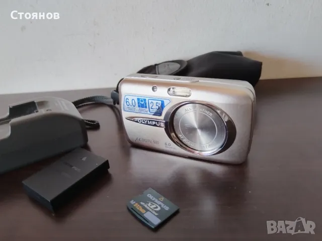 OLYMPUS Mju Stylus 600 6MP x 3 Optical Zoom, снимка 17 - Фотоапарати - 50323845