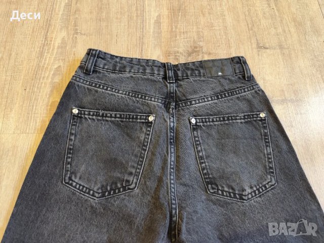 дънки с висока талия на Zara, снимка 2 - Дънки - 49338431
