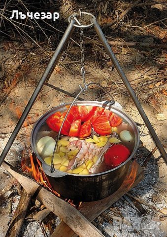 Триножник за огнище, снимка 2 - Барбекюта - 39371546