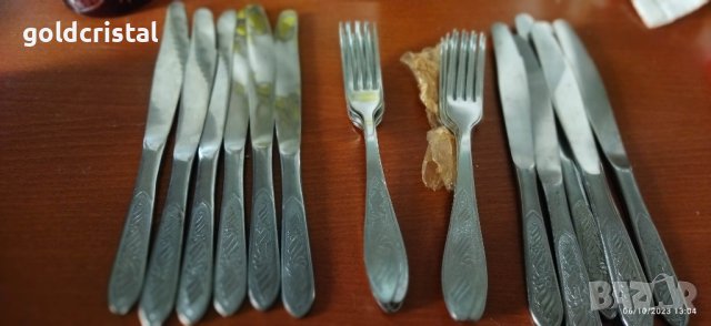 Руски прибори за хранене , снимка 6 - Антикварни и старинни предмети - 42462393