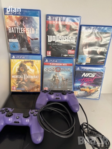 Sony PS 4 с 2 джойстика