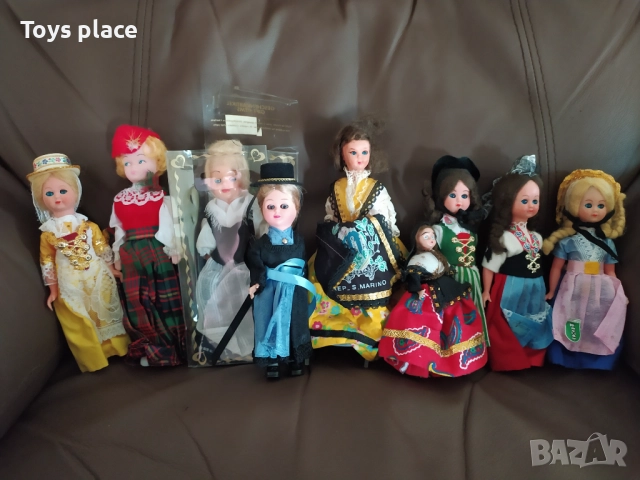 Ретро кукли, сувенирни кукли, кукли във фолклорни носии , снимка 7 - Колекции - 51988783