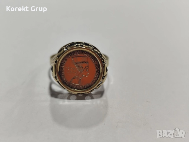 Златен дамски пръстен 14к