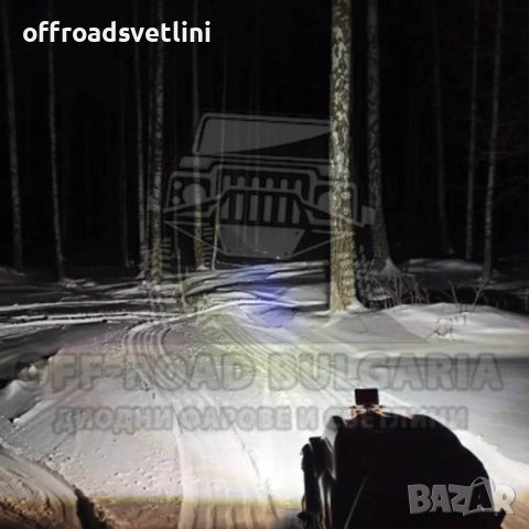 144W Диоден Фар за Трактор Боен Фар Диодни фарове за трактори мотокари, снимка 3 - Аксесоари и консумативи - 40394701