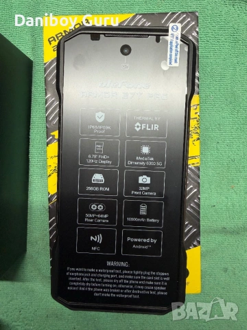Смартфон Ulefone - Armor 27 Pro 5G, 6.78'', 12GB/256GB, черен, снимка 11 - Телефони с две сим карти - 53824114