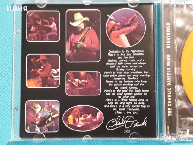 The Charlie Daniels Band – 1975 - Nightrider(Country Rock), снимка 2 - CD дискове - 42711212