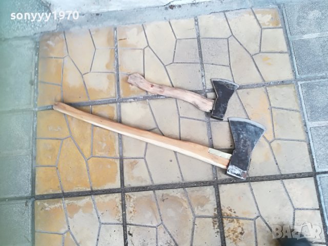 поръчани-брадви острилки 2бр голяма и малка 2101231712, снимка 2 - Антикварни и старинни предмети - 39384992