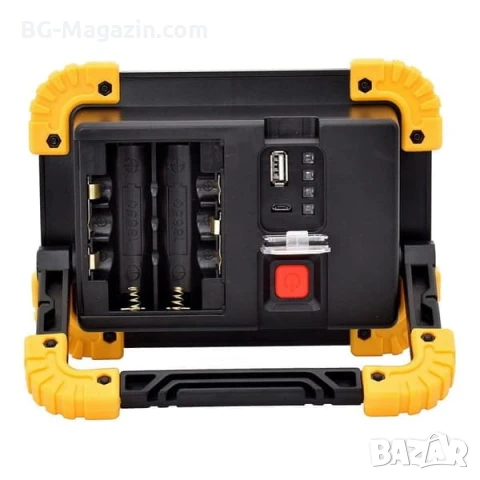 Мощна сервизна работна къмпинг лампа осветление преносима LED фенер USB за риболов палатка работа, снимка 8 - Къмпинг осветление - 51017061