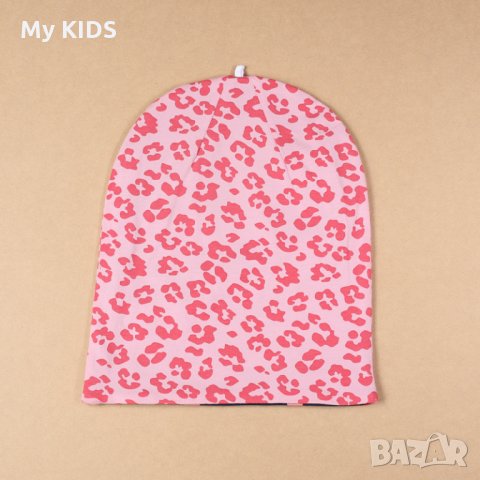 детска шапка двулицева органичен памук 49 52, снимка 2 - Шапки, шалове и ръкавици - 35904422