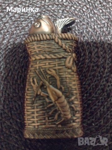 Колекционерска месингова запалка., снимка 8 - Колекции - 42103405