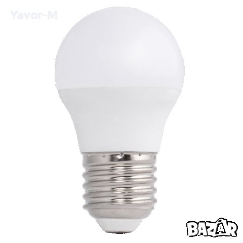 LED Лампа, Топка, 3W, E27, 4000K, 220-240V AC, Неутрална светлина, Ultralux - LBL32740