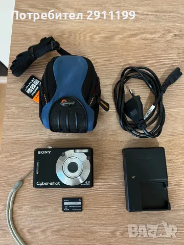 Фотоапарат Sony Cyber-shot 6,0Mp, снимка 7 - Фотоапарати - 50384190