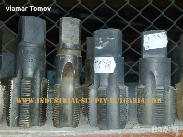 Метчици с тръбна и цолова резба , снимка 5 - Други инструменти - 49263900