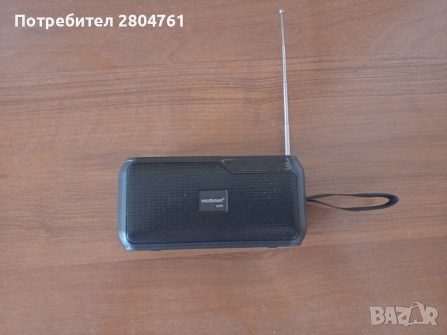 Тонколона с Bluetooth, FM радио, microSD, USB,MP3, Фенерче, снимка 3 - Слушалки и портативни колонки - 42546257