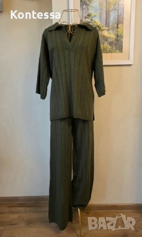 Нов дамски комплект💚, снимка 2 - Комплекти - 53198792