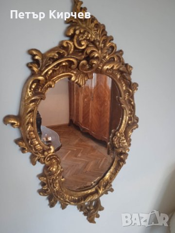 Бароково огледало, снимка 2 - Огледала - 40644574