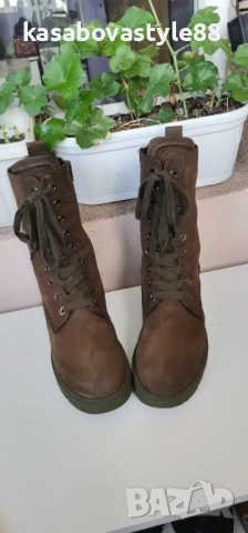 Ботуши Gabor 38.5н.Естествена кожа , снимка 12 - Дамски ботуши - 52557432
