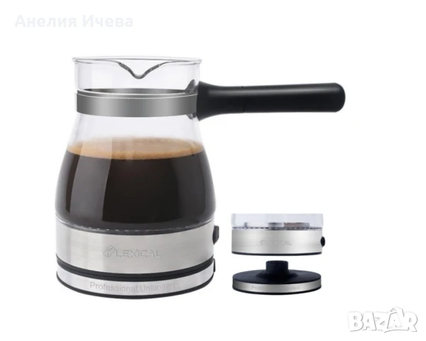 Електрическа кафе машина LEXICAL TOP LUXLKP-0503, снимка 4 - Кафемашини - 50994317