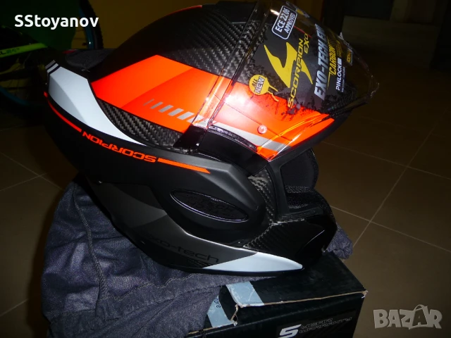 Scorpion Exo-Tech Evo Top Carbon, снимка 10 - Аксесоари и консумативи - 50655613