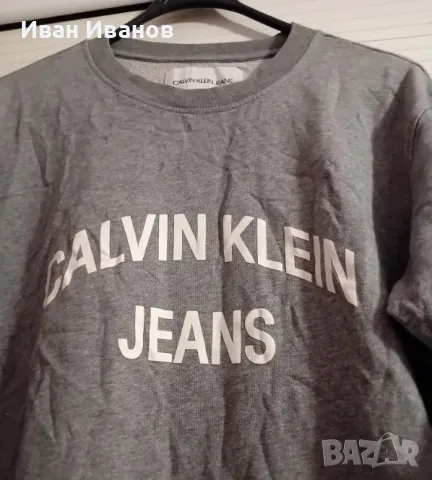 Оригинална фланела Calvin Klein, снимка 4 - Блузи - 49339045