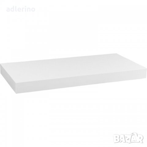 Стеннен рафт "Volto", рафт за стена, 50 см, бял стандарт, скрито захващане, снимка 3 - Етажерки - 34459289