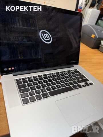 MacBook Pro 15" Retina (Mid 2014) | i7 2.5GHz / 16GB / 512GB SSD / Nvidia GT 750M / Linux Mint, снимка 3 - Лаптопи за работа - 56153415