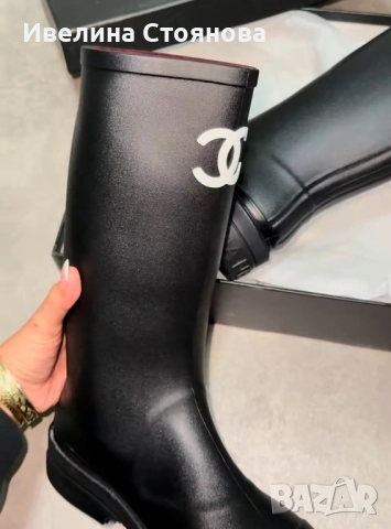 Ботуши Шанел, снимка 3 - Дамски ботуши - 52379222