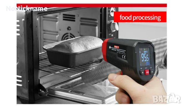 UNI-T UT306C Дигитален безконтактен инфрачервен лазерен термометър -50℃-500℃ UNIT, снимка 8 - Измервателни инструменти - 44323503