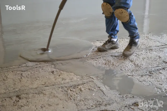 саморазливна замазка, течна, циментова, гипсова, Калциево сулфатна за подово ел. и тръбно отопление