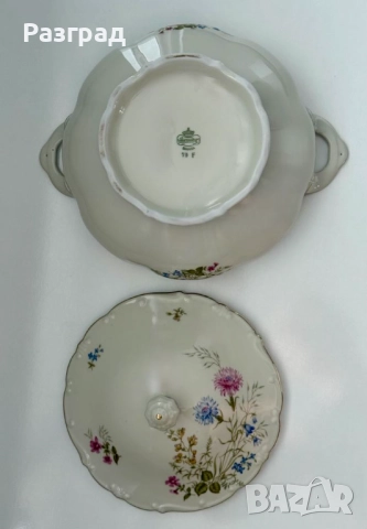 Съд за сервиране / терин / супник, снимка 10 - Прибори за хранене, готвене и сервиране - 51615643