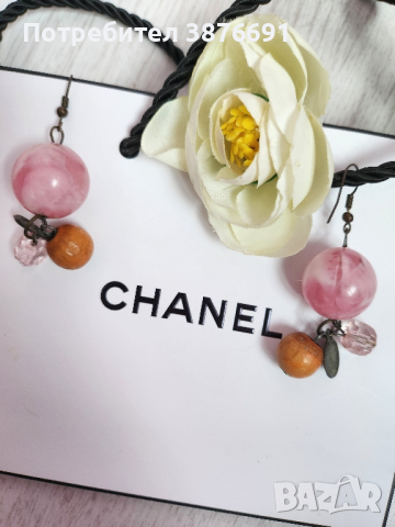 Обеци луксозен модел, снимка 2 - Обеци - 44747486