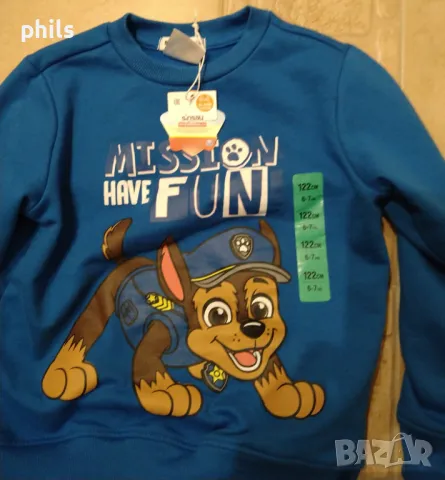 Блуза  Paw patrol , снимка 3 - Детски Блузи и туники - 48070018