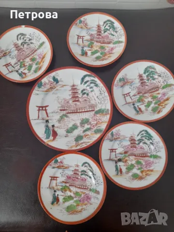 Чинии китайски порцелан ръчно декорирани, снимка 1
