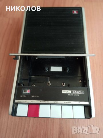 Репортерски касетофон HITACHI , снимка 5 - Радиокасетофони, транзистори - 41900233