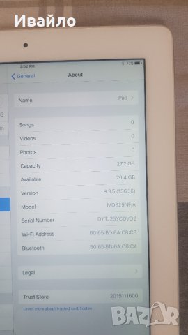 Apple iPad 3 A1416 32GB, снимка 3 - Таблети - 40278152