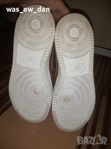 (38 1/2) NIKE оригинални , естествена кожа Son of Forse Mid , снимка 7 - Маратонки - 42250292