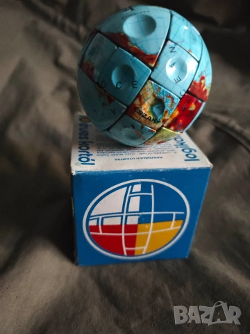 Глобус ,пъзел ,тип Рубик Hungarian Globe Puzzle Rubik, снимка 6 - Пъзели - 52634835