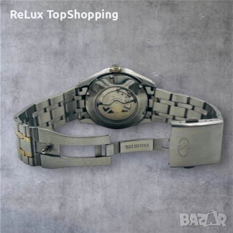 ORIENT STAR Standard-Date Collection Automatic White Dial Two Tone, снимка 9 - Мъжки - 51947450