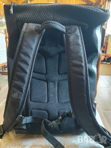 Черна голяма раница Adidas Climacool става и за училище, снимка 2 - Раници - 40281796
