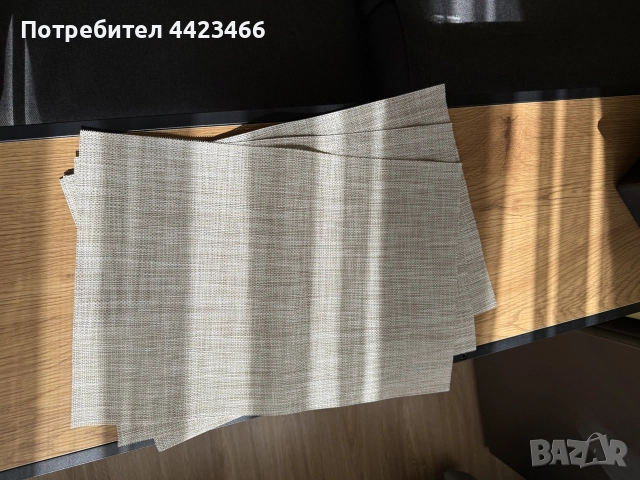 Комплект от 6 подложки за хранене 