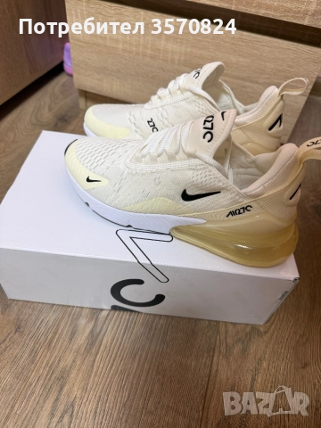 Нови Дамски маратонки Air Max 270, снимка 4 - Маратонки - 52458572