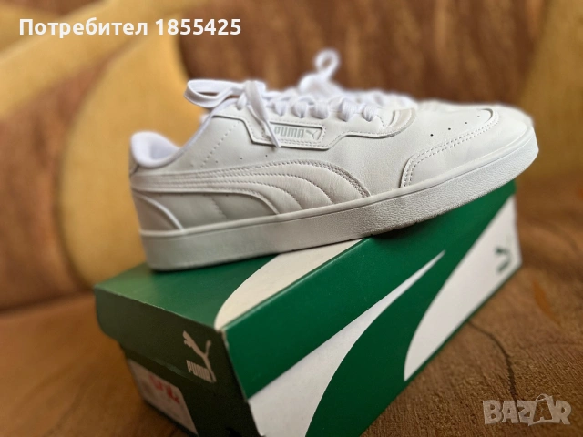 Оригинални обувки Puma с естествена кожа