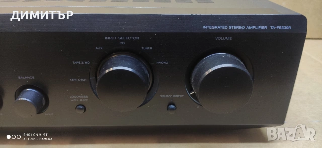 усилвател Sony TA-FE330R, снимка 3 - Ресийвъри, усилватели, смесителни пултове - 53829855
