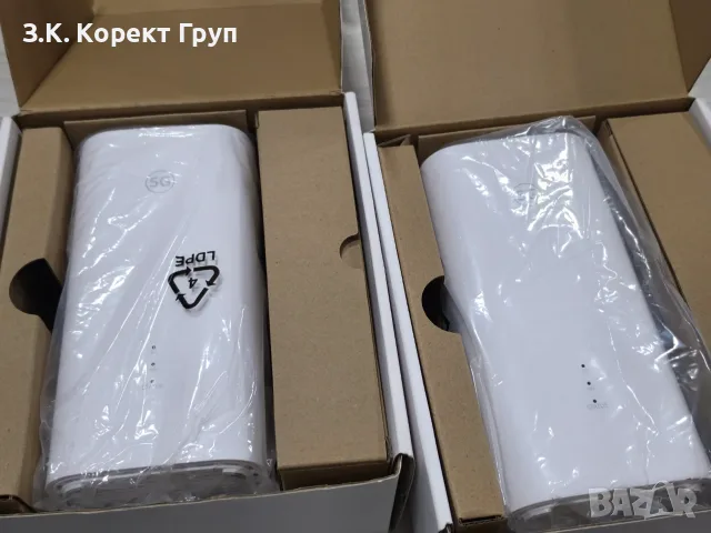 Рутер BROVI 5G CPE 5, 5G Router SIM, Wi-Fi 6, H155-383 / 2 БРОЯ, снимка 2 - Рутери - 55956663