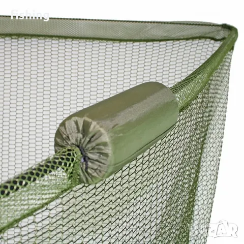 NGT 42 Green Specimen Net with Dual Net Float System (Metal Block) плуваща глава за кеп