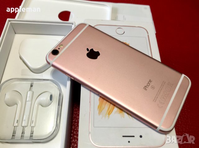 Apple iPhone 6s 32Gb Rose gold Фабрично отключен, снимка 3 - Apple iPhone - 41422921