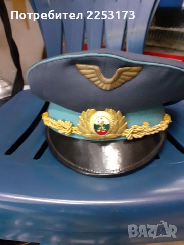 Фуражка синя ВВС, снимка 1 - Антикварни и старинни предмети - 39655902