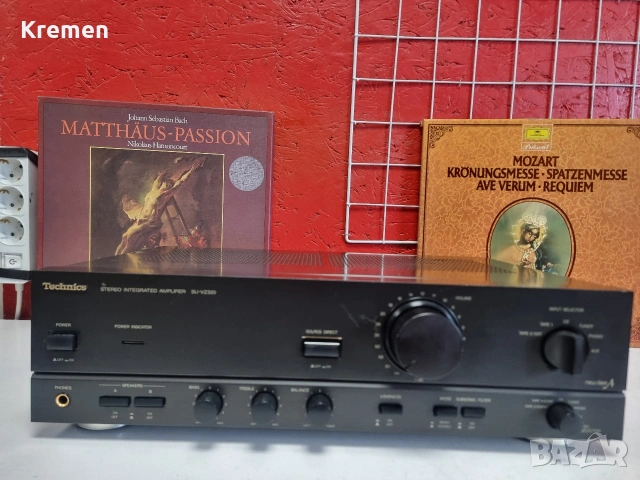 усилвател TECHNICS SU-VZ320, снимка 2 - Ресийвъри, усилватели, смесителни пултове - 53403505
