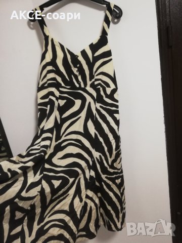 Рокля XL, 50%коприна, Отлично състояние! , снимка 4 - Рокли - 41361748