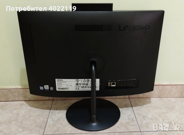 Lenovo ideacentre AIO 520-22IKU, Intel Core i3, 4 GB RAM, 1 TB HDD, снимка 2 - За дома - 44820487